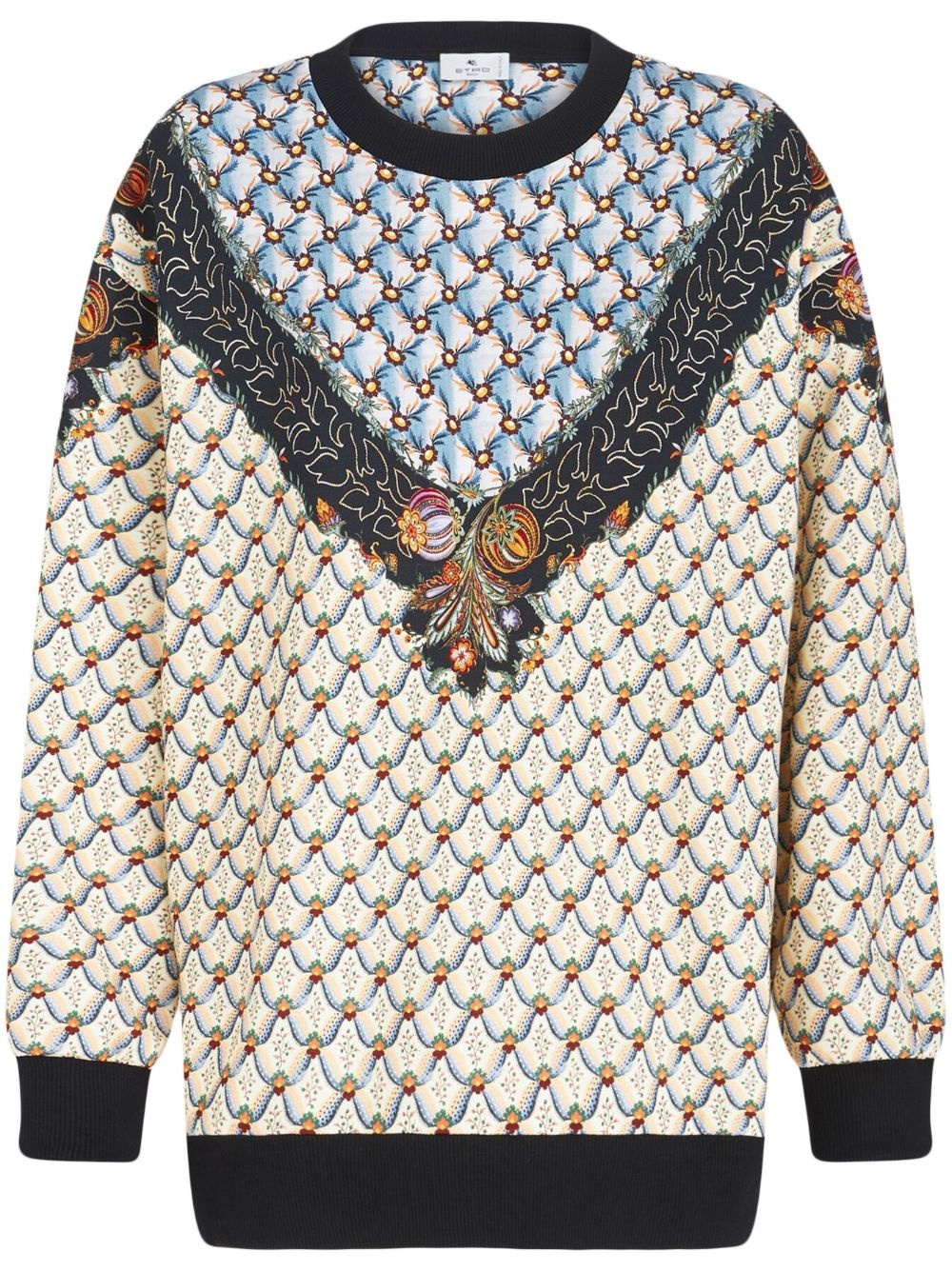 Floralia floral-print jumper - 1