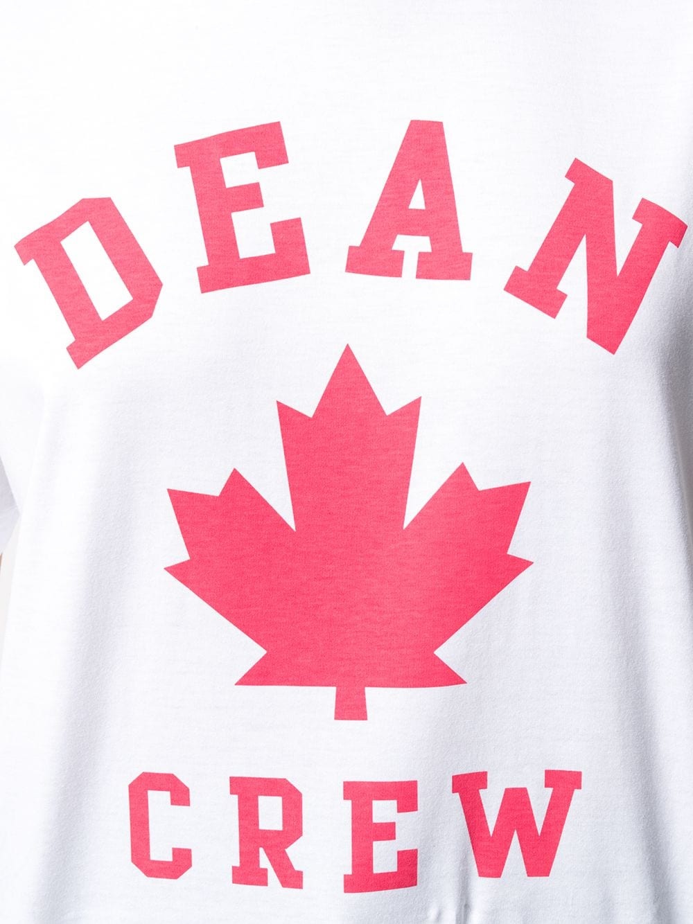 maple leaf-print T-shirt - 5