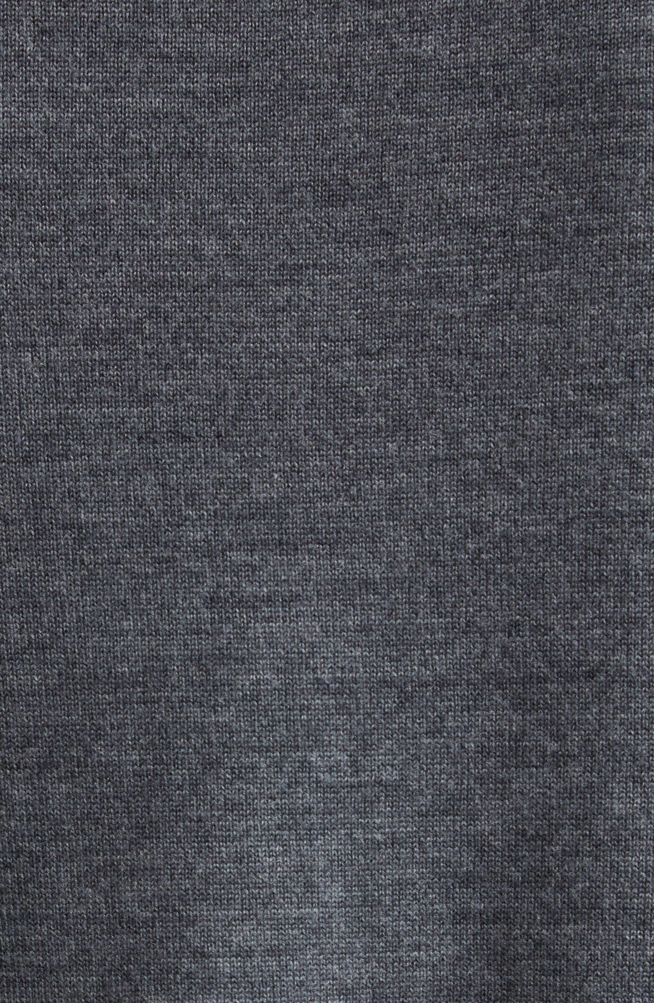 MONSE Trompe l'Oeil Triple Layer Cardigan in Black/Grey at Nordstrom - 7