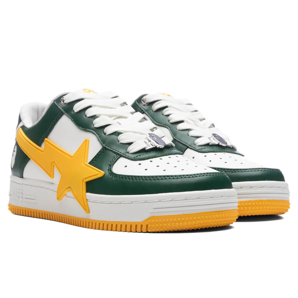WOMEN'S BAPE STA OS #2 - GREEN/YELLOW - 2