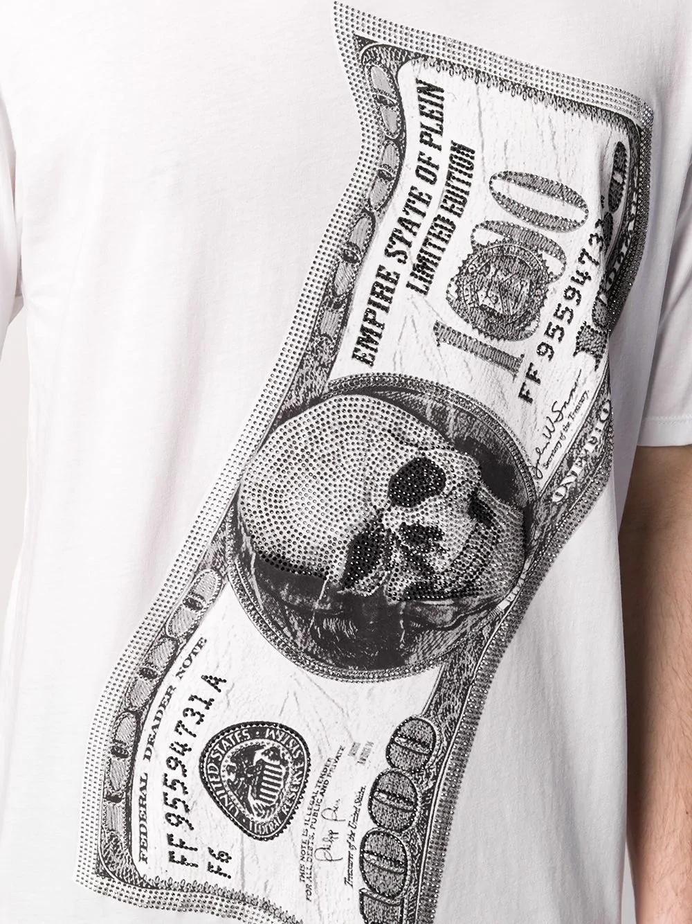 Dollar bill print T-shirt - 5