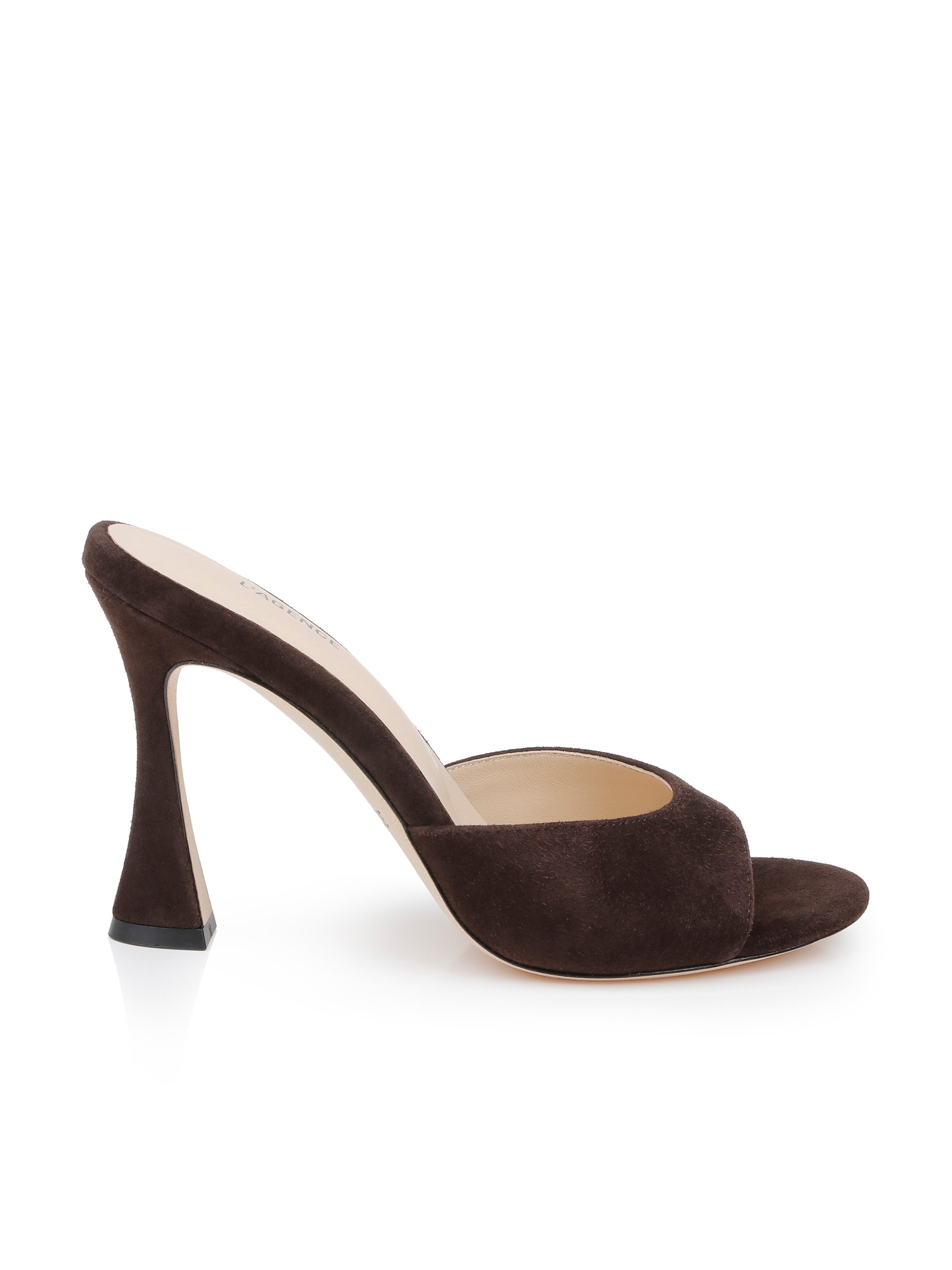 Avery Suede Open-Toe Mule - 4