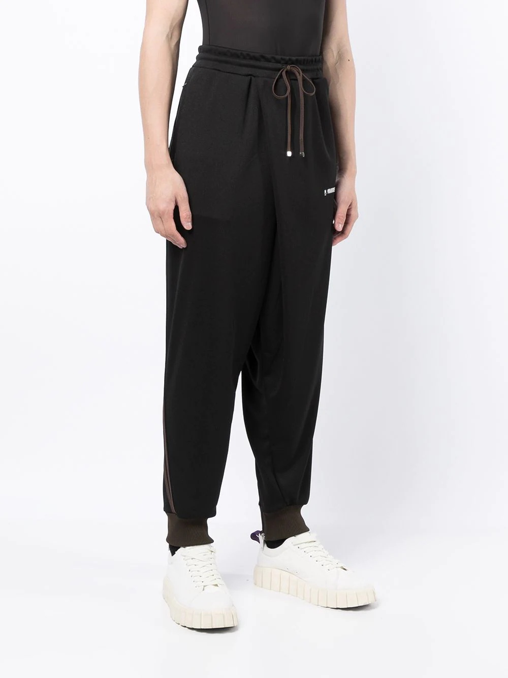 logo-print track pants - 3