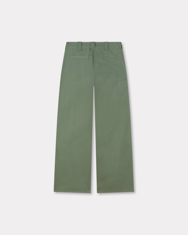 KENZO Double knee chino in cotton outlook