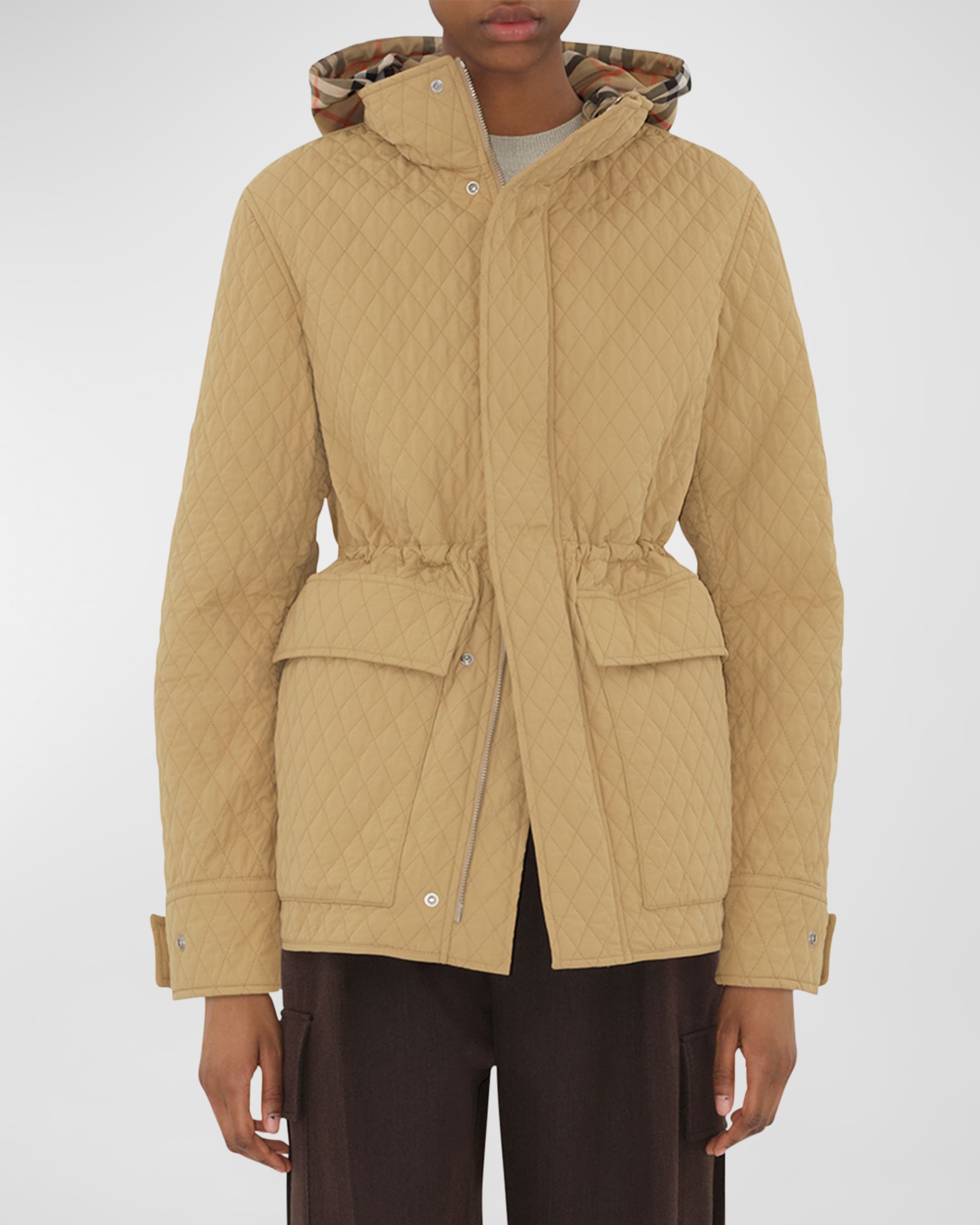 Short Quilted Parka Jacket - 2