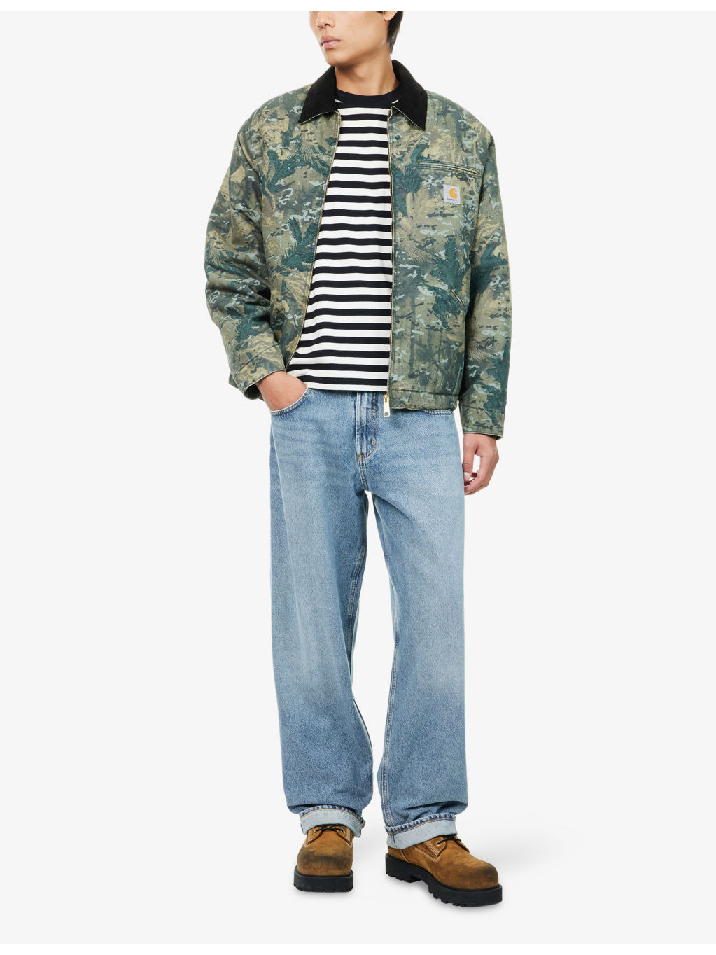 OG Detroit Camo-Print Denim Jacket - 2