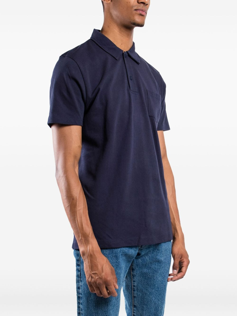 Riviera plain polo shirt - 4