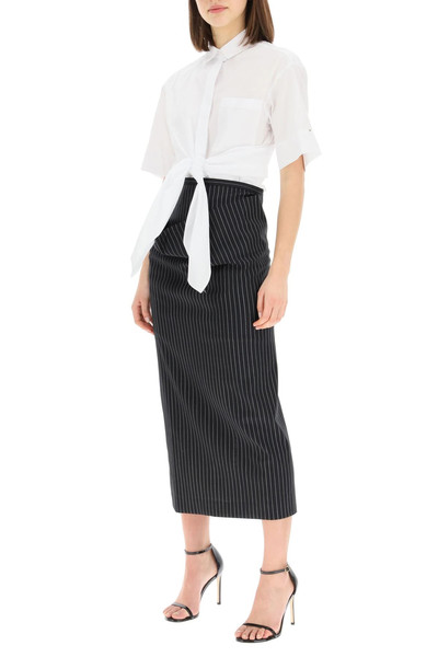 Sportmax POPLIN SHIRT WITH KNOT outlook