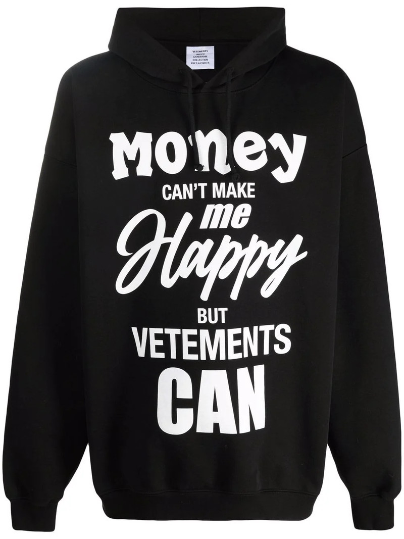 graphic-print cotton hoodie 1