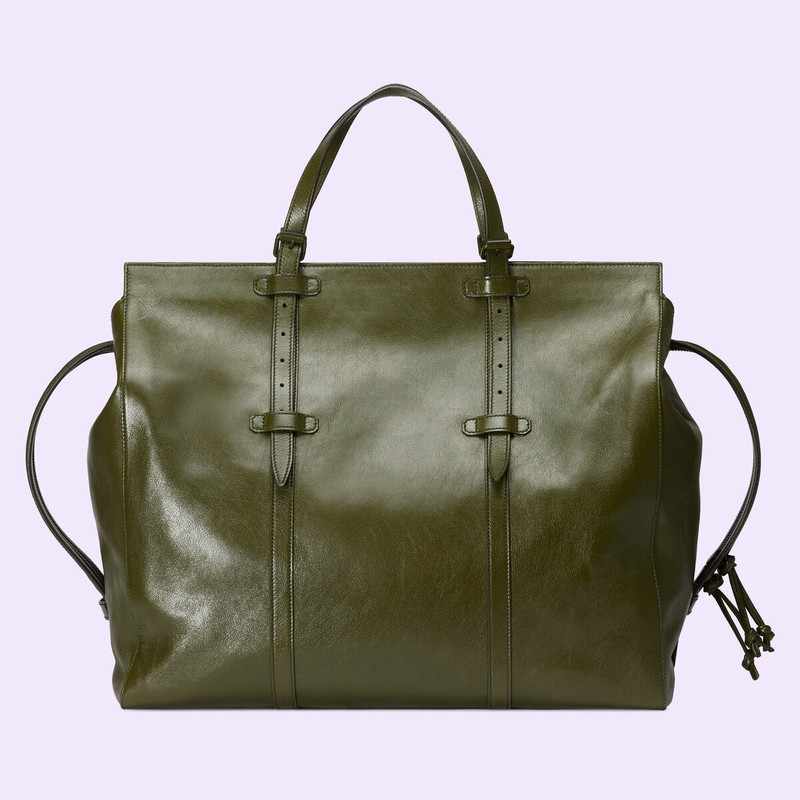Large tote bag with tonal Double G 5