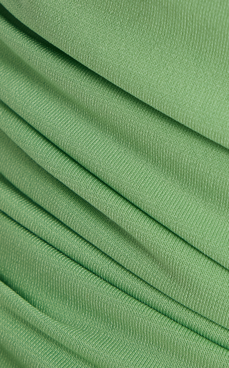 Exclusive June Ruched Jersey Maxi Dress green 5