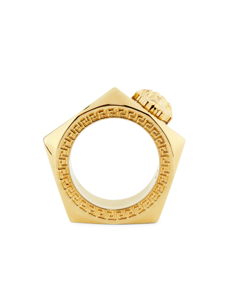 Women's Nuts & Bolts Goldtone Ring - Gold 3