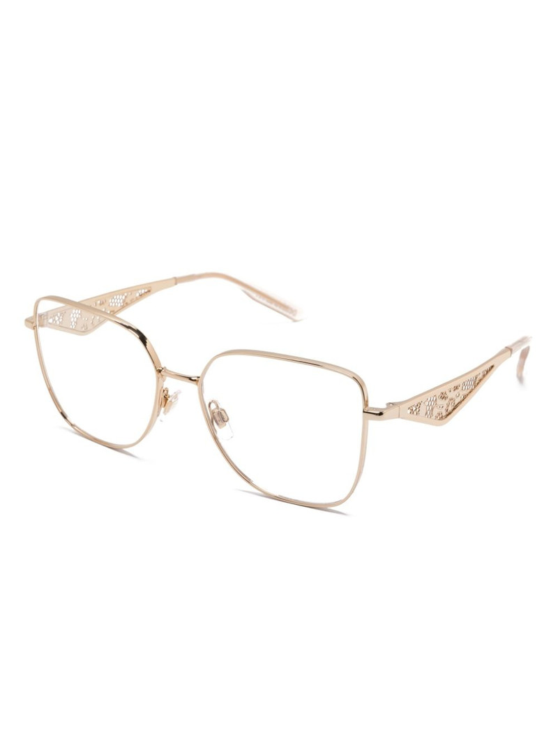 Dolce & Gabbana butterfly-frame glasses outlook