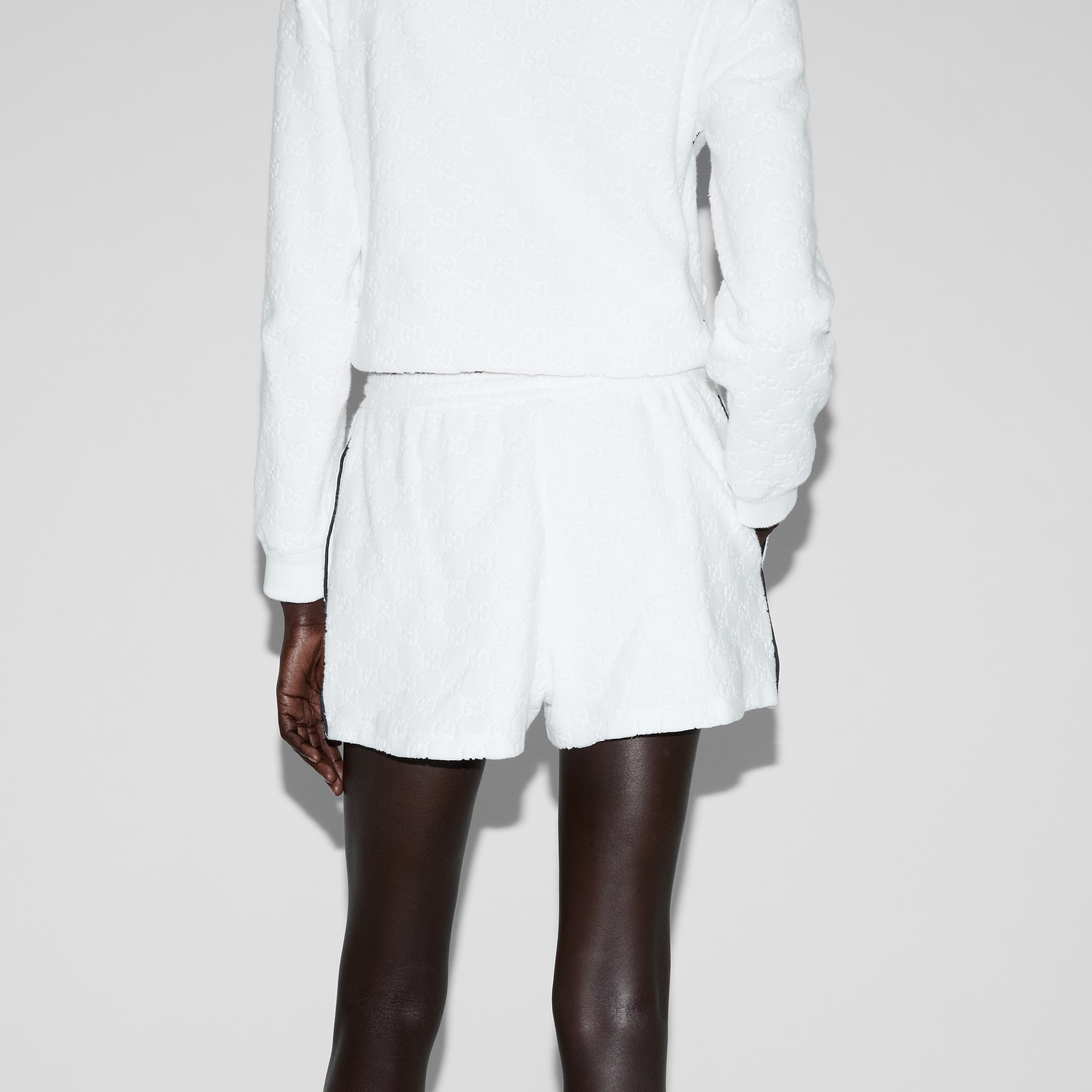 GG terrycloth shorts - 4