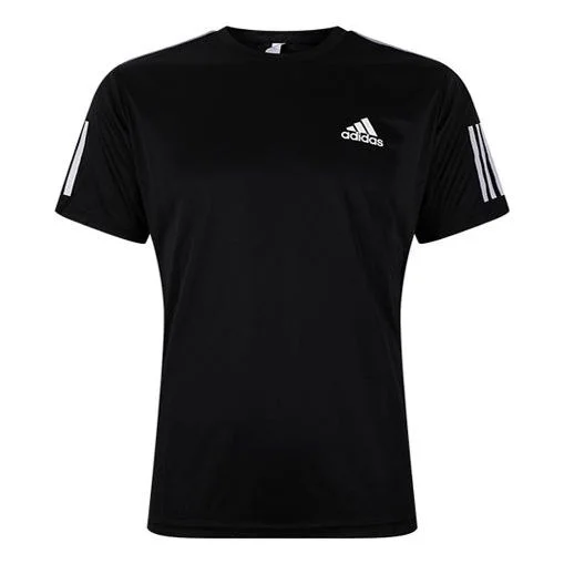 adidas Club 3str Tee Tennis Sports Short-sleeve Tee Men Black DU0859 - 1