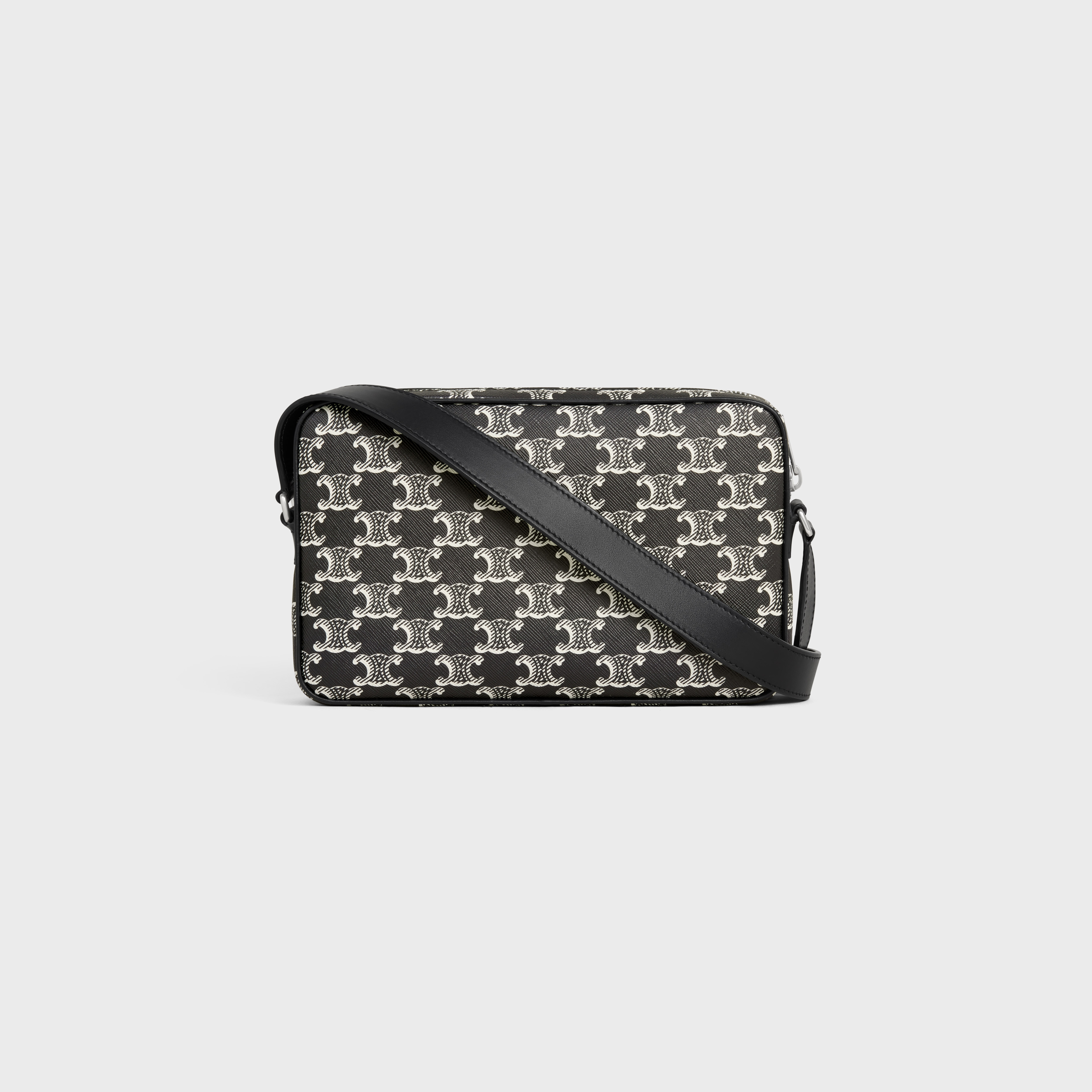 Medium Messenger Bag in Triomphe canvas two-tone with Celine print - 3