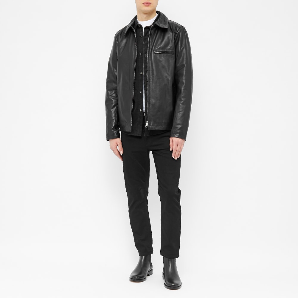 A.P.C. Leather Riders Jacket - 5