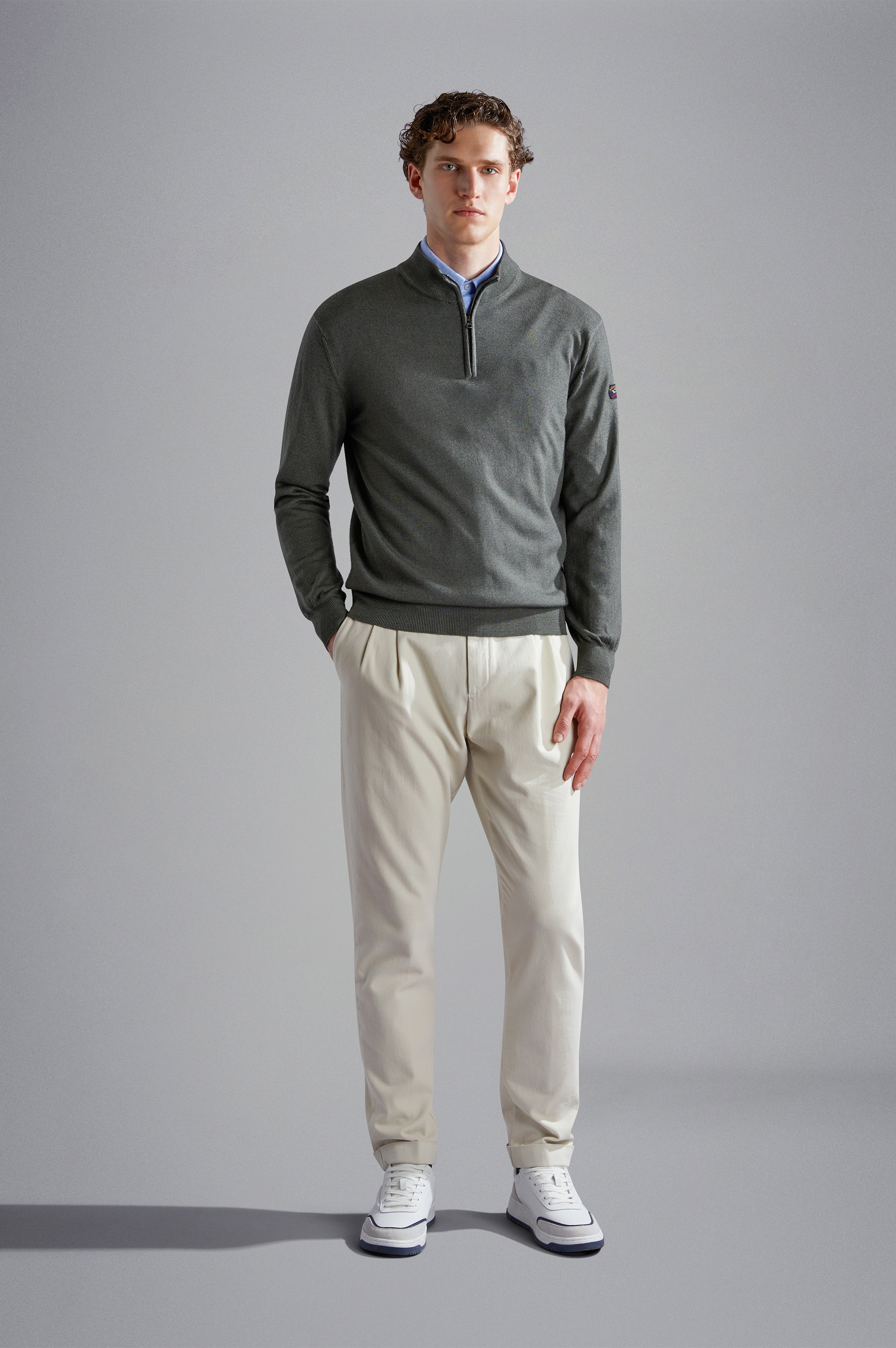 PIQUÉ COTTON SHIRT - 2