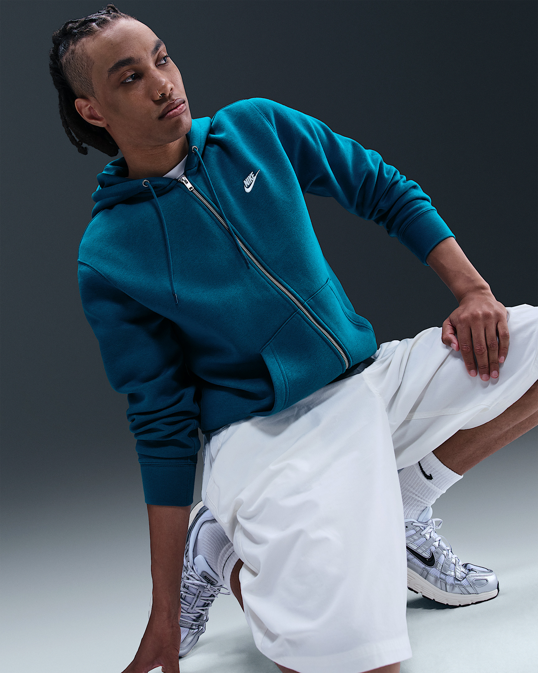 Nike Club Men's Full-Zip Fleece Hoodie - 3