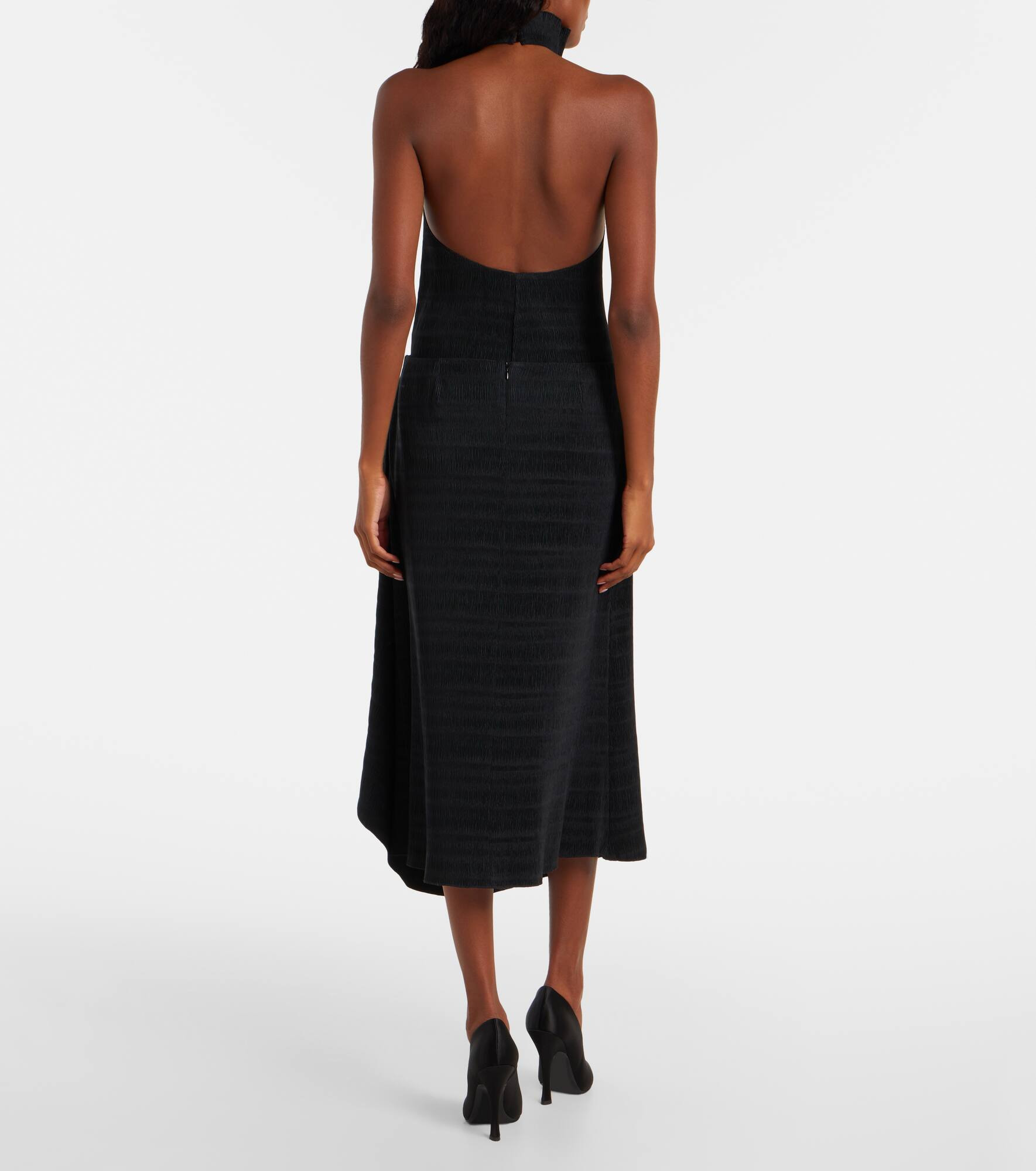 Shirred turtleneck top - 3