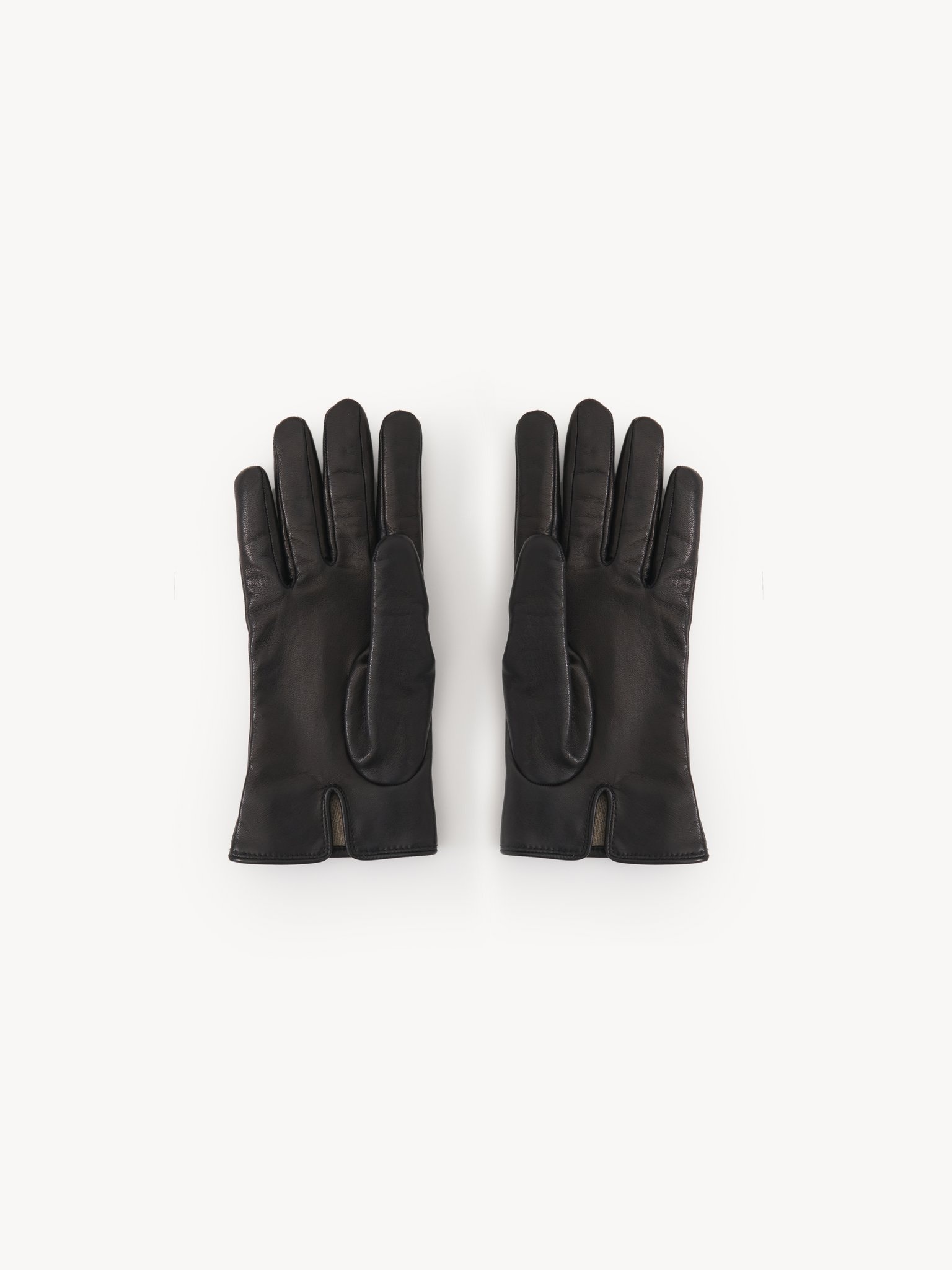 THE CHLOÉ ICONIC GLOVES IN LEATHER - 5
