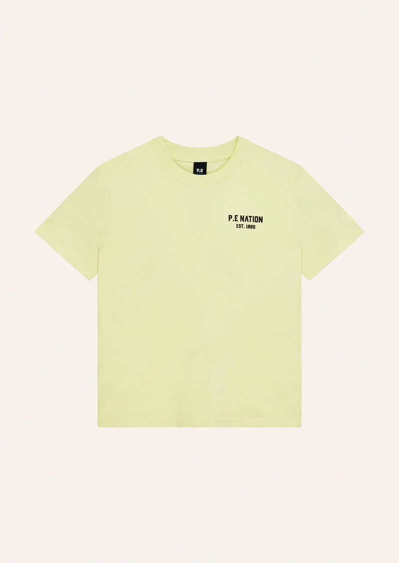 PHANTOM RELAXED TEE IN SOFT YELLOW - 1