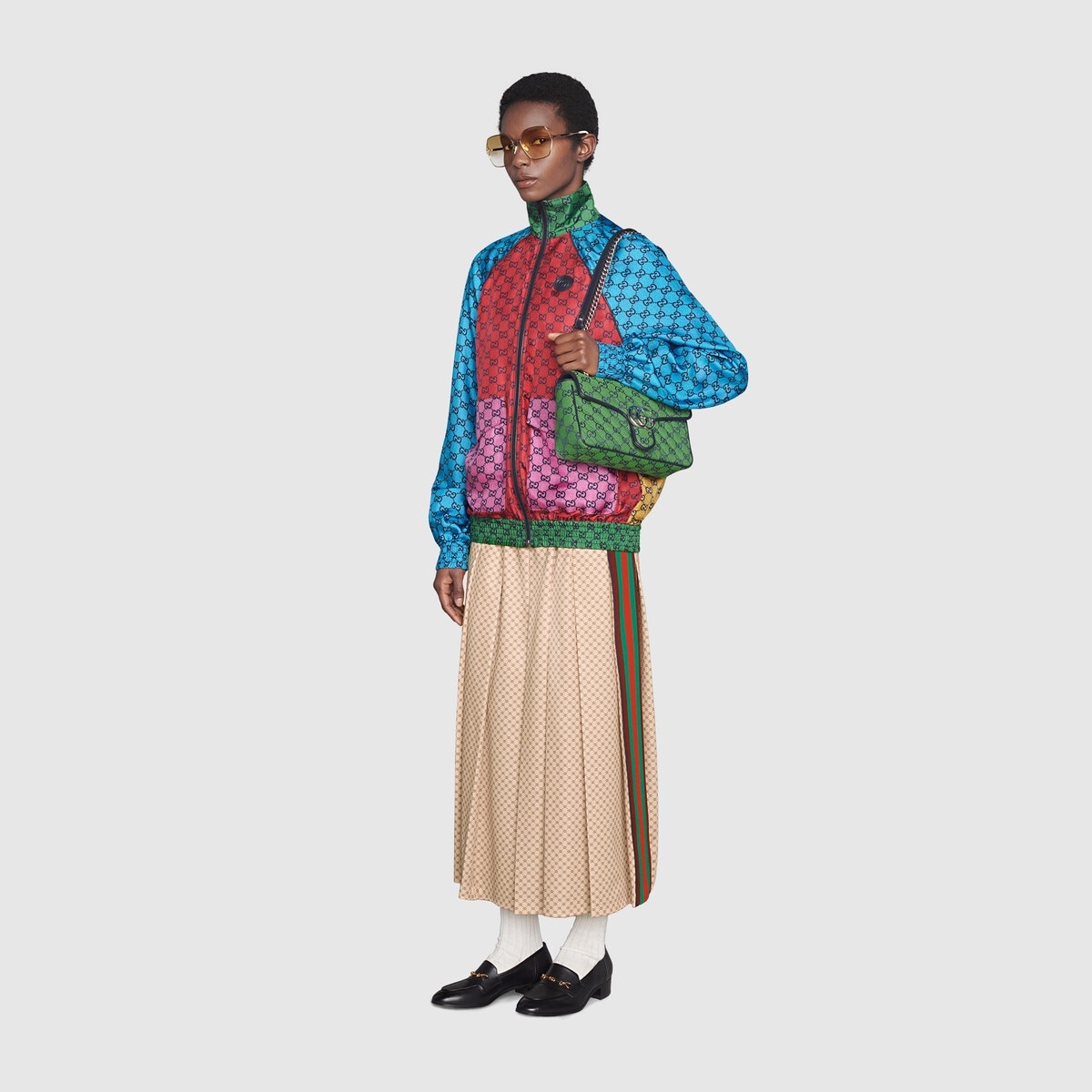 GG Marmont Multicolor small shoulder bag - 5