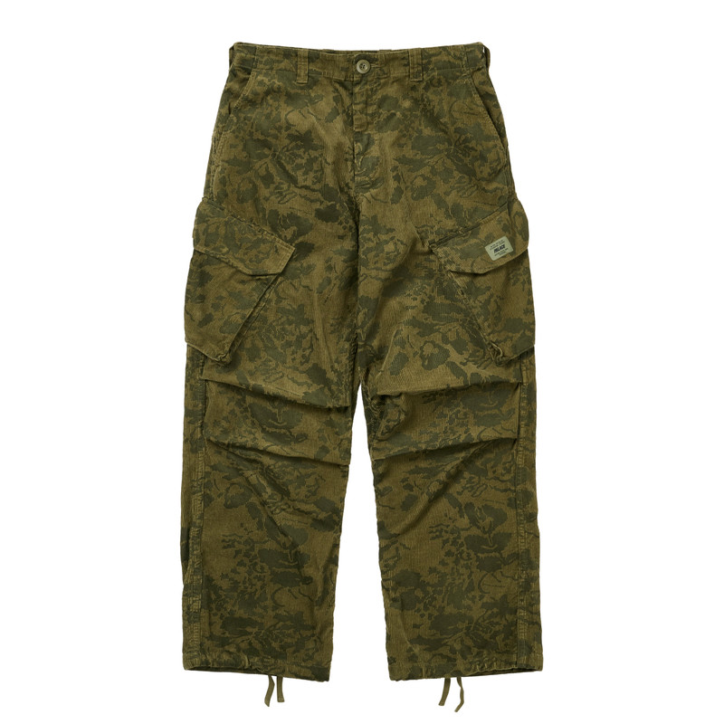 RN CORD CARGO TROUSER FLORAL 1