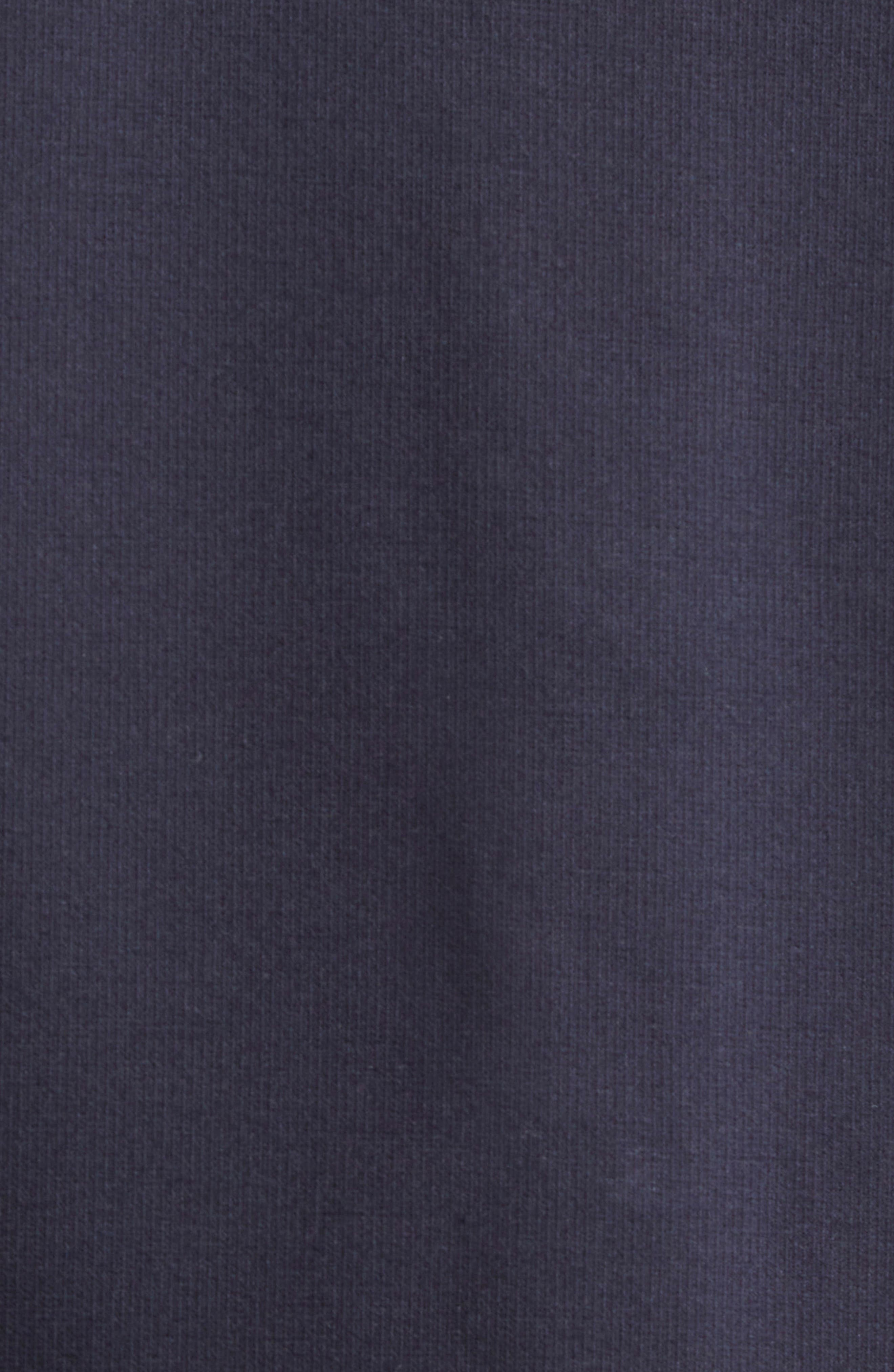 Thom Browne Crewneck Cardigan with Anchor Embossed Buttons in Navy at Nordstrom - 7