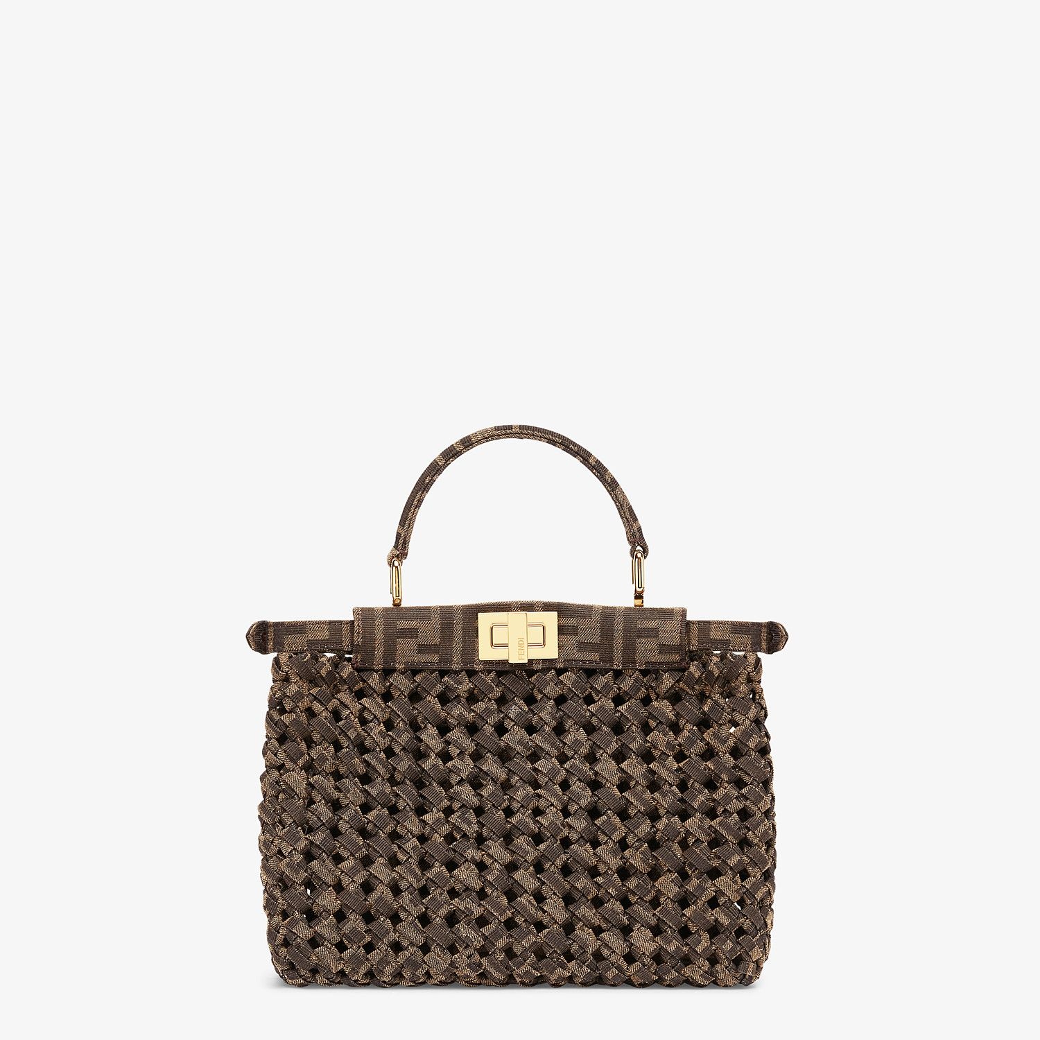 Jacquard fabric interlace bag - 4