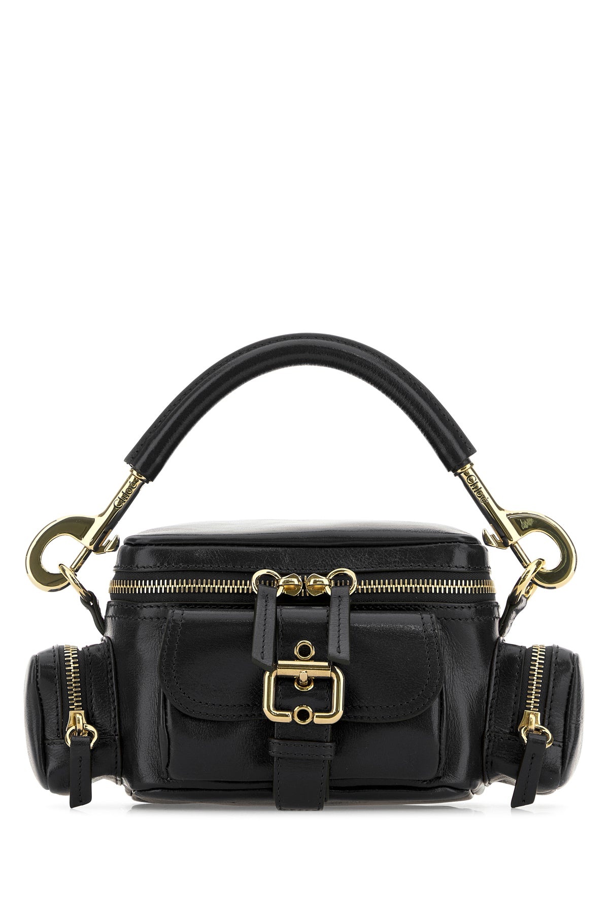 Chloé Black leather Camera Bag handbag | gebnegozionline