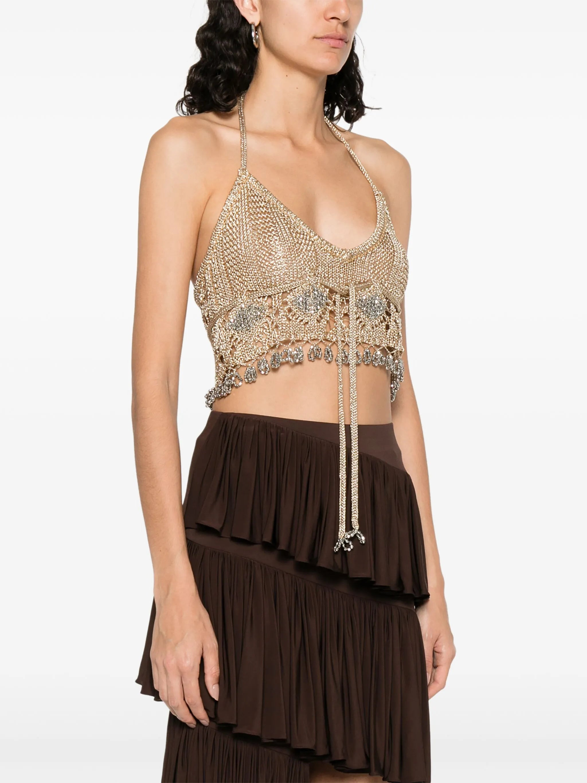 open-knit top - 3