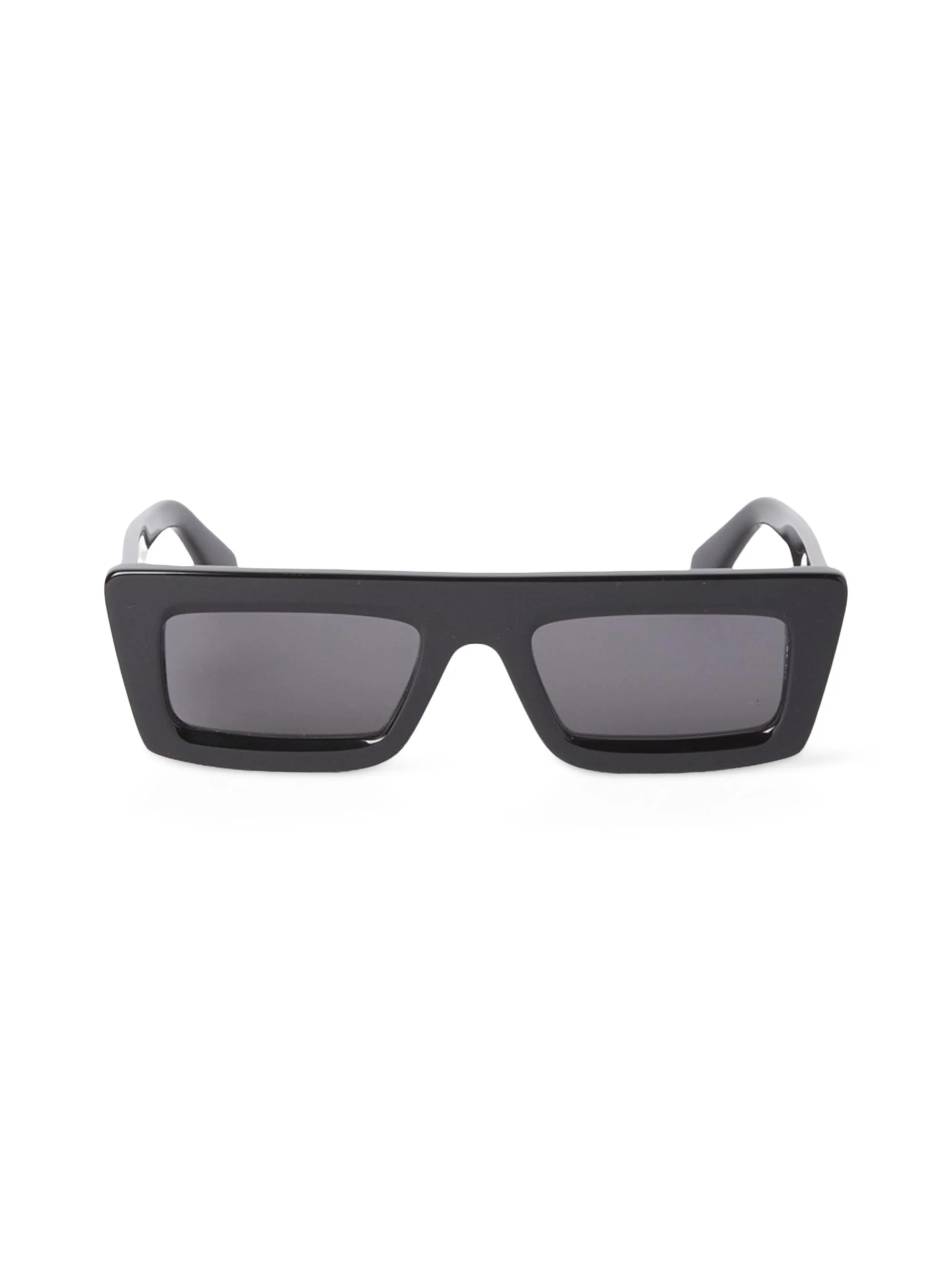 Men's Ontario 52MM Rectangular Sunglasses - Black Dark Grey - 1
