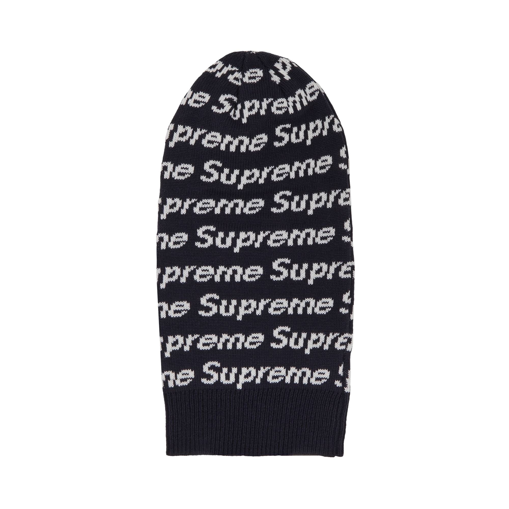 Supreme x New Era Repeat Balaclava 'Navy' - 2