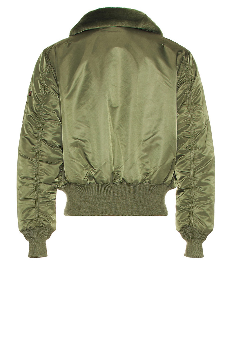 ALPHA INDUSTRIES B-15 Heritage Fit Flight Jacket outlook
