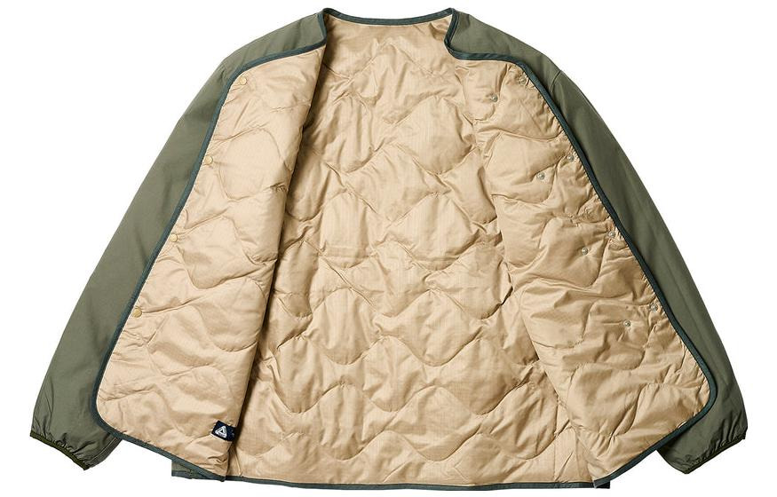 Palace X Nanamica FW23 Reversible Down Cardigan 'Green' SUAF372ESG - 3