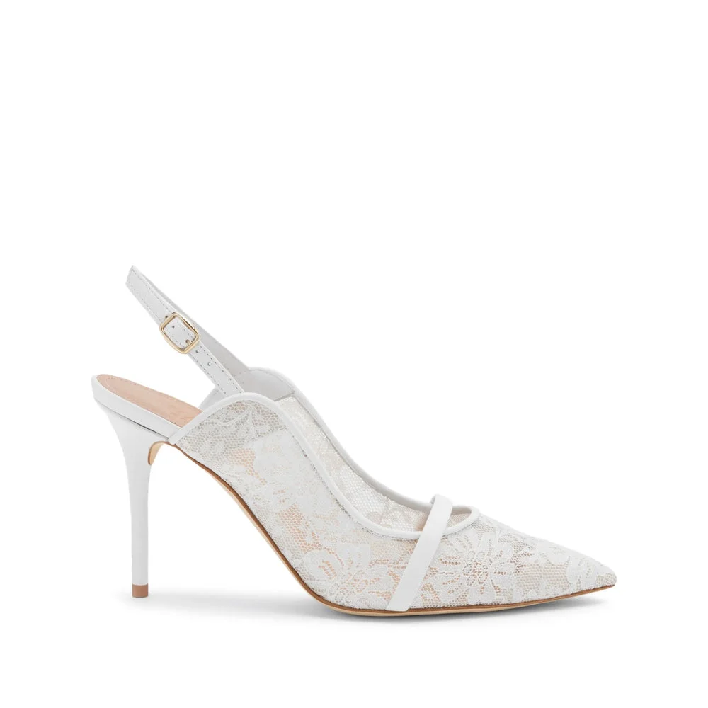 Malone Souliers White Pumps Women - 1