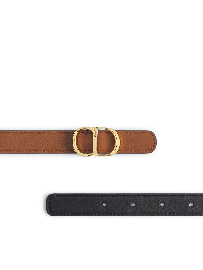 CD ICON REVERSIBLE BELT IN SMOOTH CALFSKIN 3