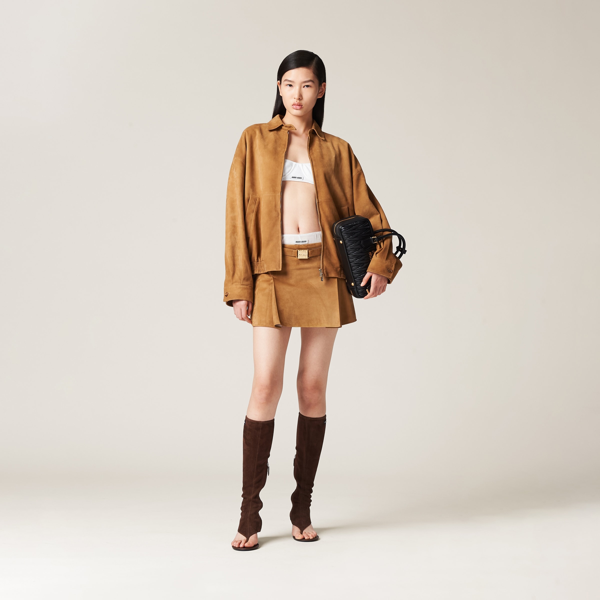 Suede skirt - 4