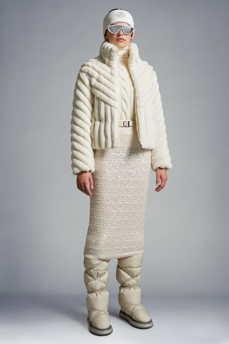 Moncler Sequin-Embroidered Pencil Skirt outlook