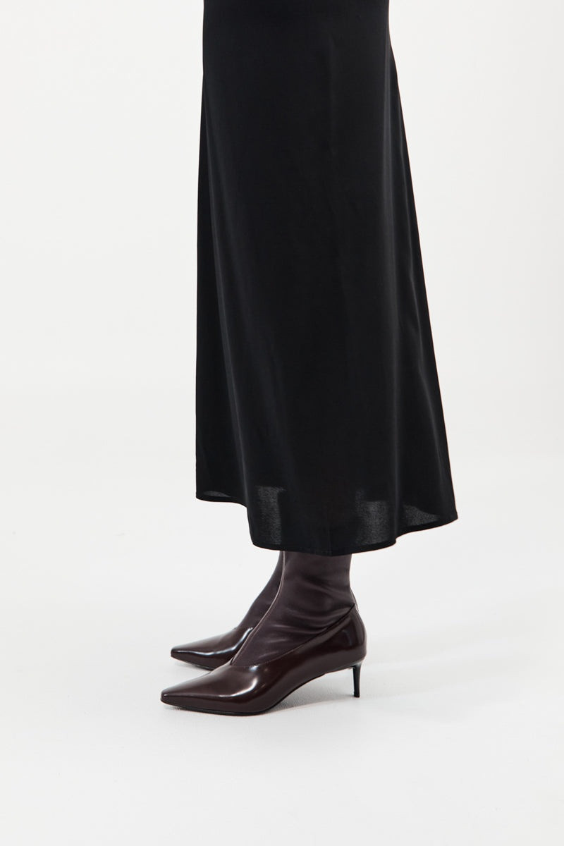 Sock Ankle Boot - Bordeaux 5