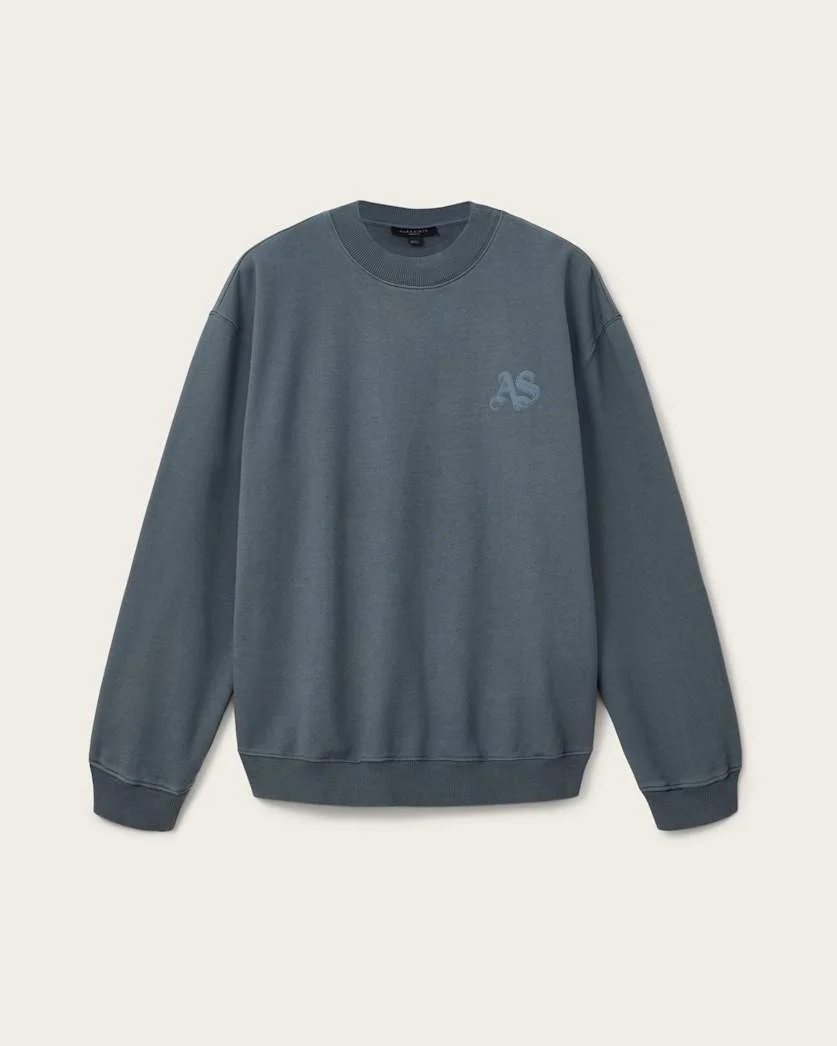 ICON BOXY CREW NECK SWEATSHIRT - 1