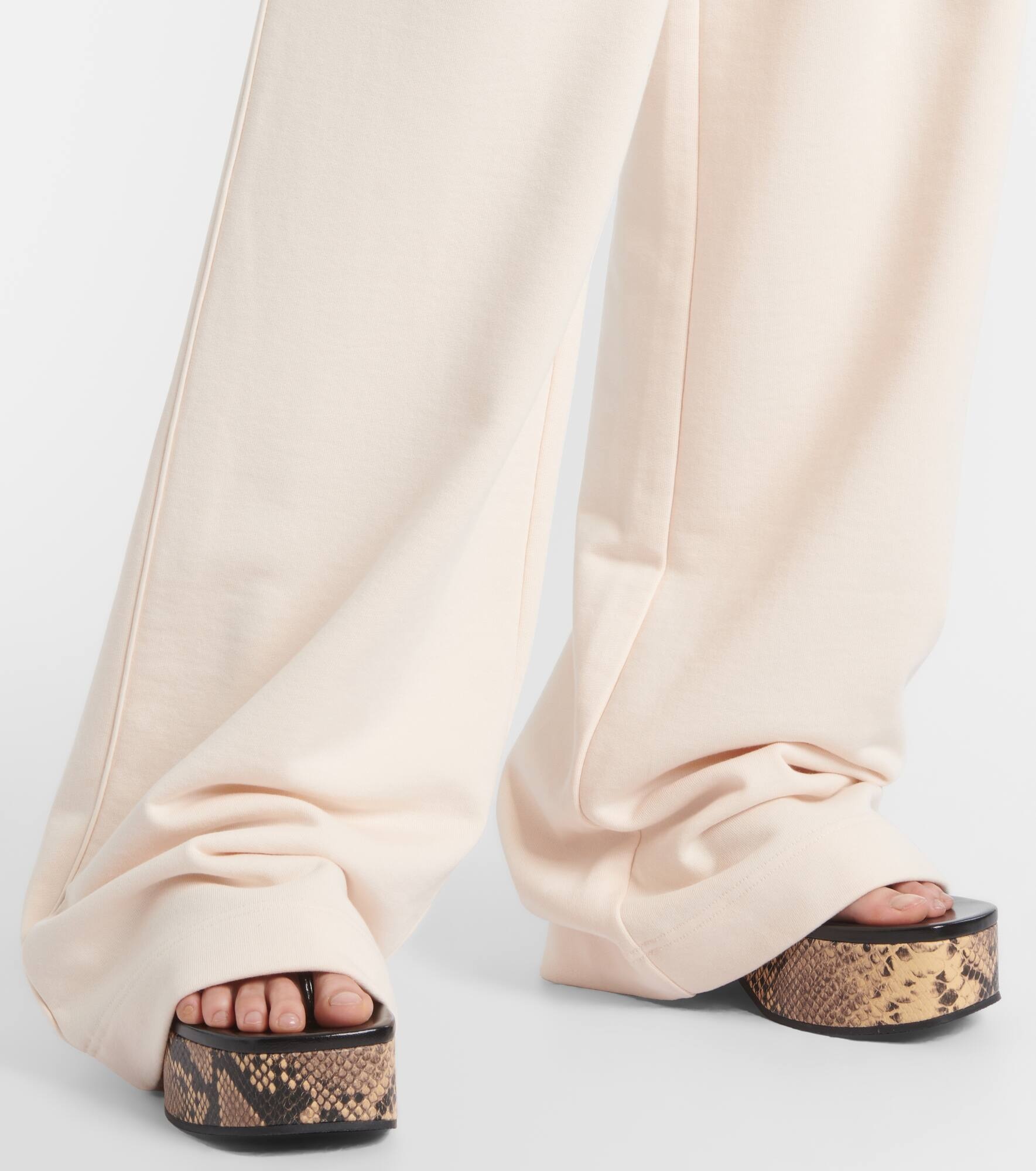 Cotton jersey sweatpants - 5