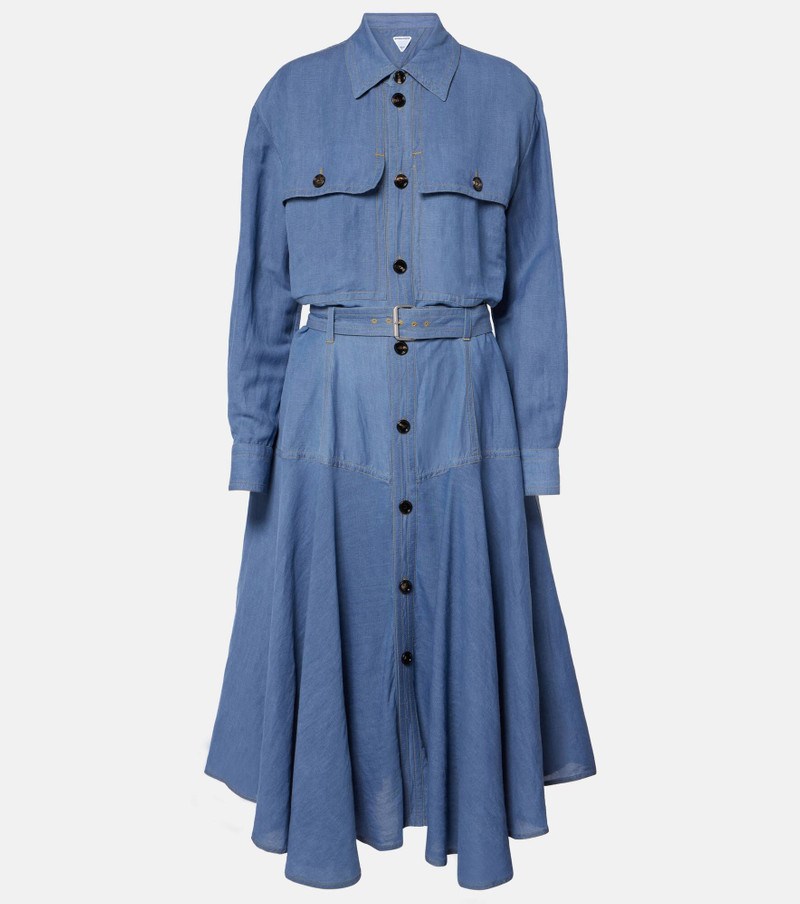 Belted shirt dress 1