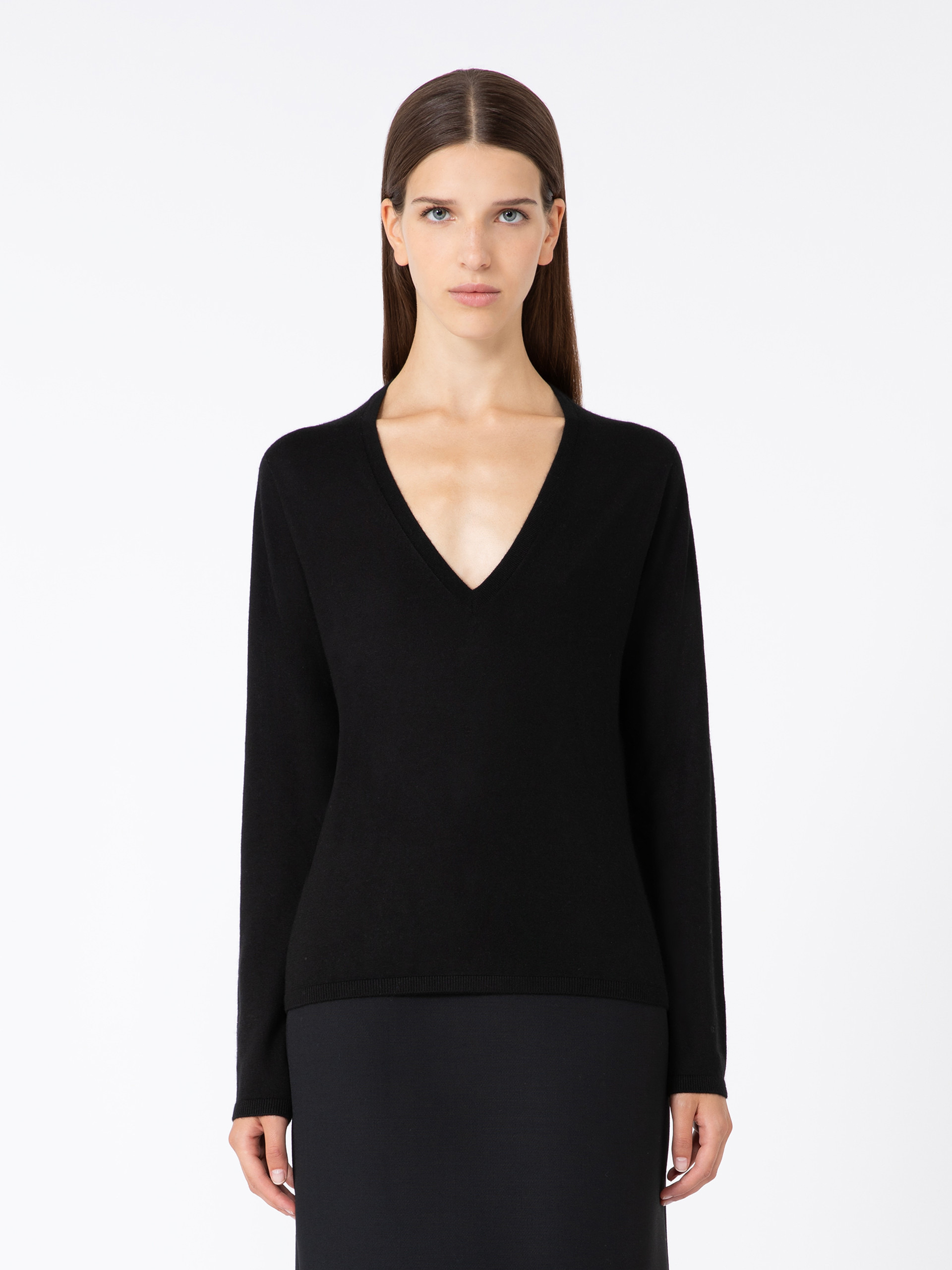 LINCE Plain-knit cashmere yarn jumper - 3