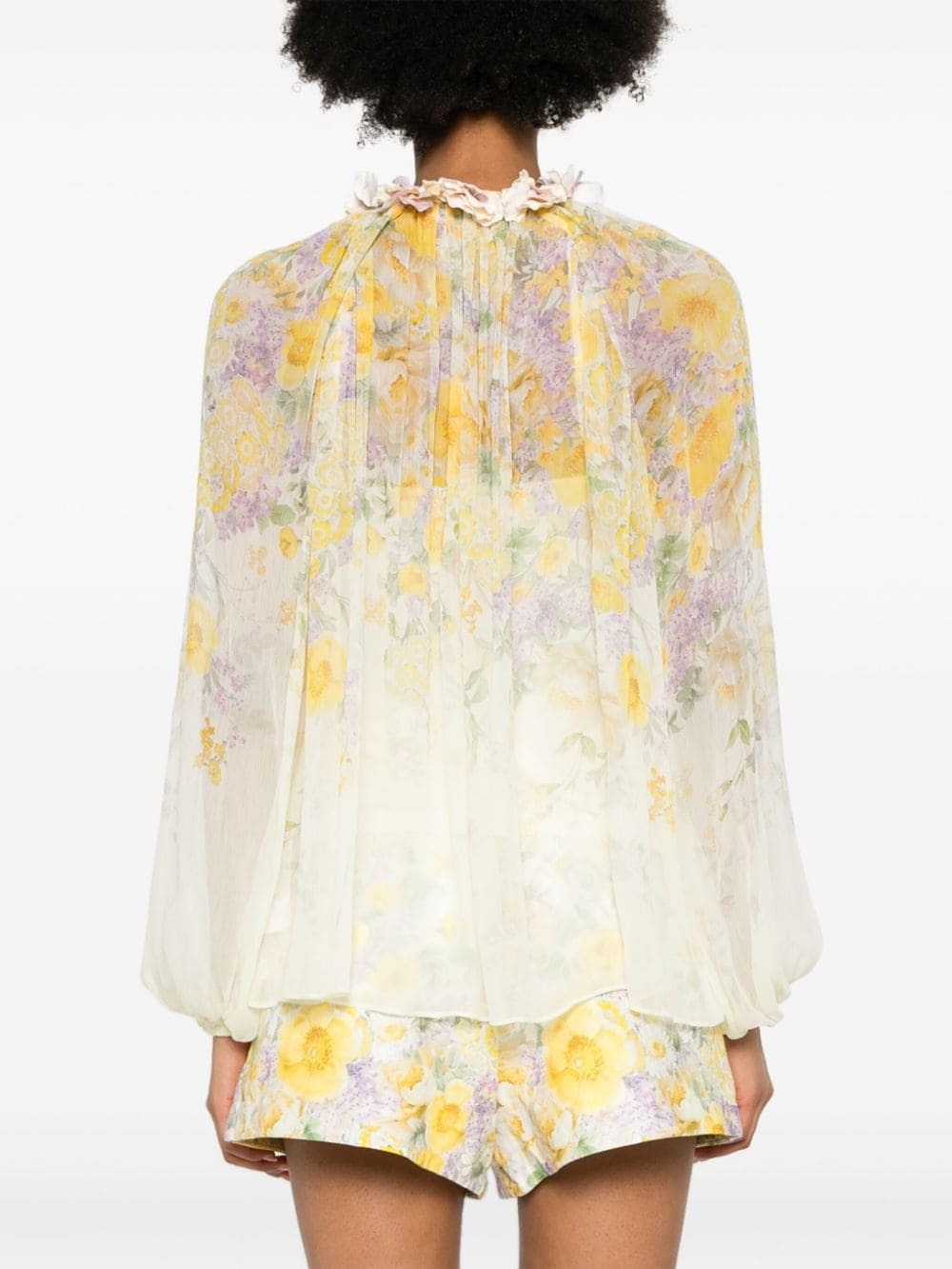 Harmony Billow floral-print blouse - 4