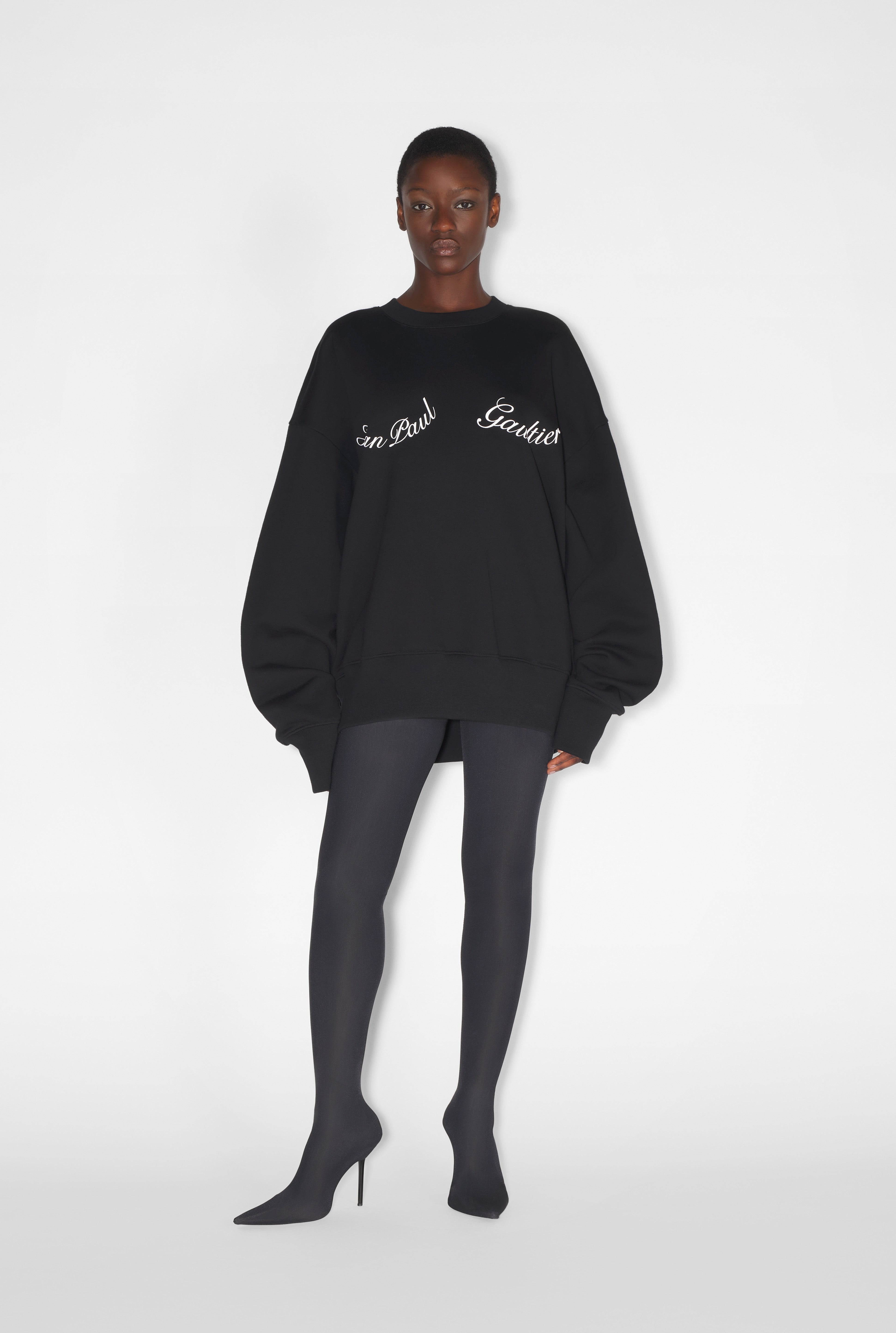 THE BLACK JEAN PAUL GAULTIER SWEATSHIRT - 1