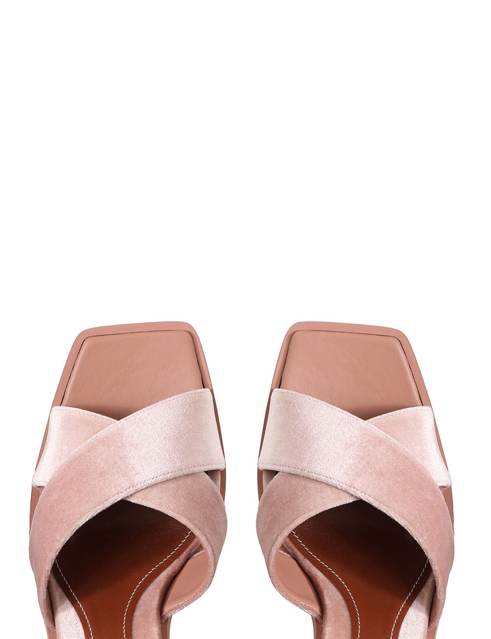 VELVET PLATFORM SANDAL - 8