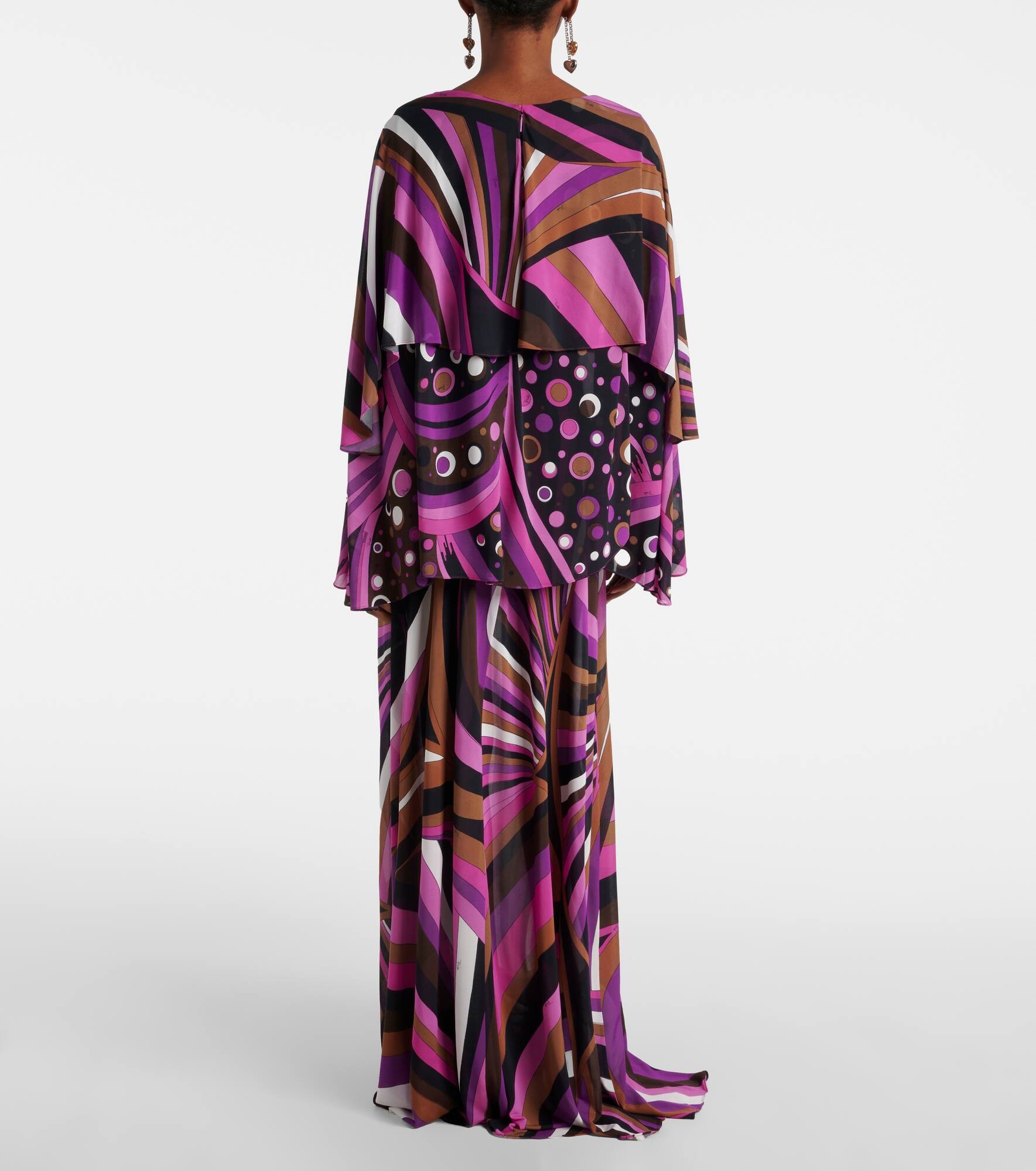 Iride silk maxi dress - 3
