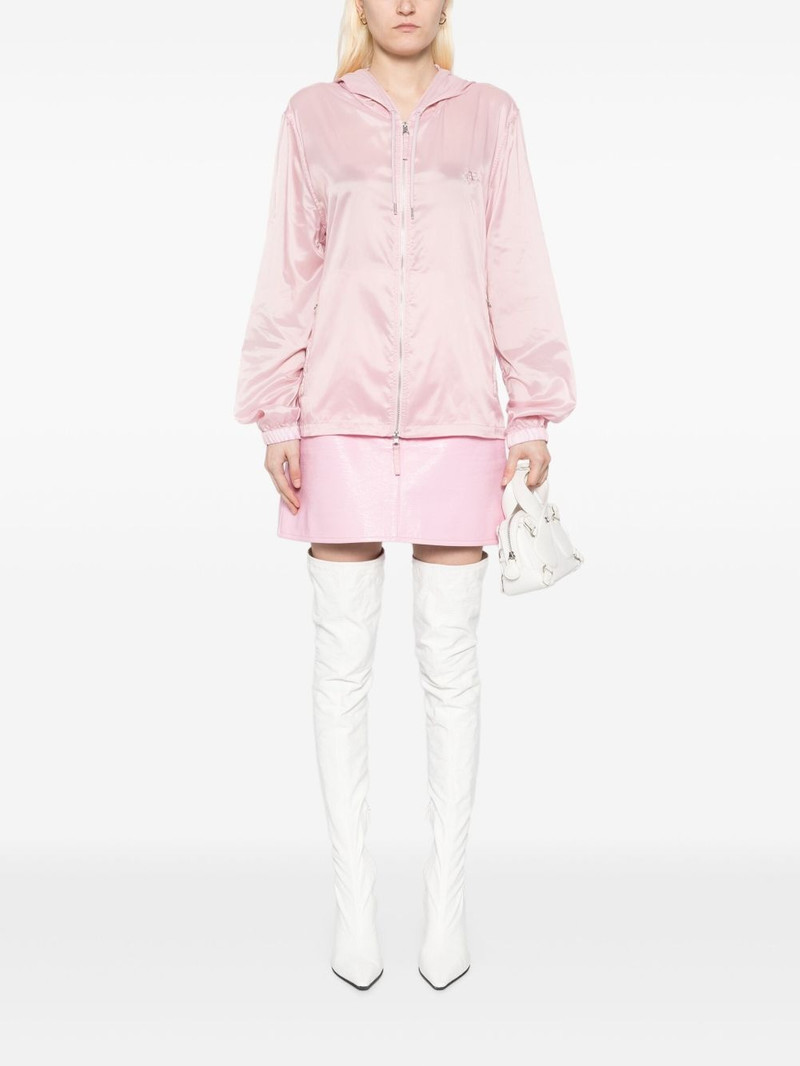 courrèges hooded windbreaker outlook